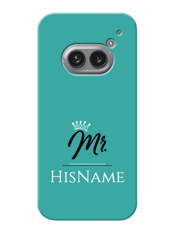 Custom Nothing Phone 2A Plus Custom Hard Phone Case - Mr With Name Design