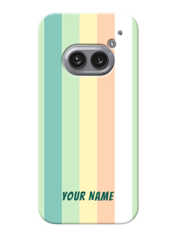 Custom Nothing Phone 2A Plus Custom Hard Phone Case - Multi - Colour Stripes Design