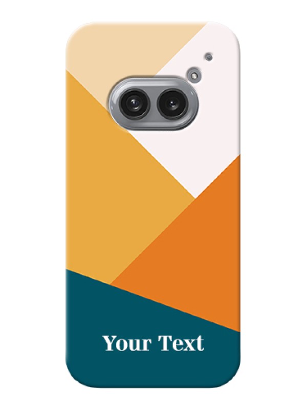 Custom Nothing Phone 2A Plus Custom Hard Phone Case - Stacked Multi - Colour Design
