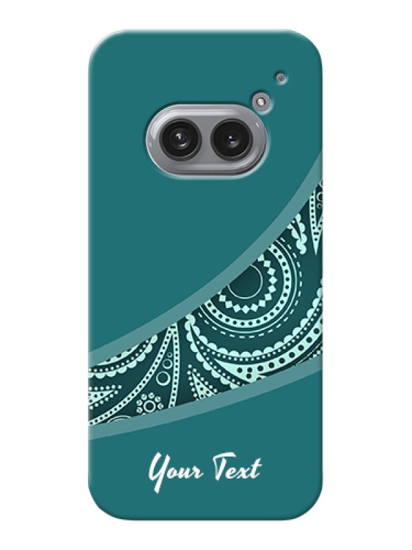 Custom Nothing Phone 2A Plus Custom Hard Phone Case - Semi Visible Floral Design
