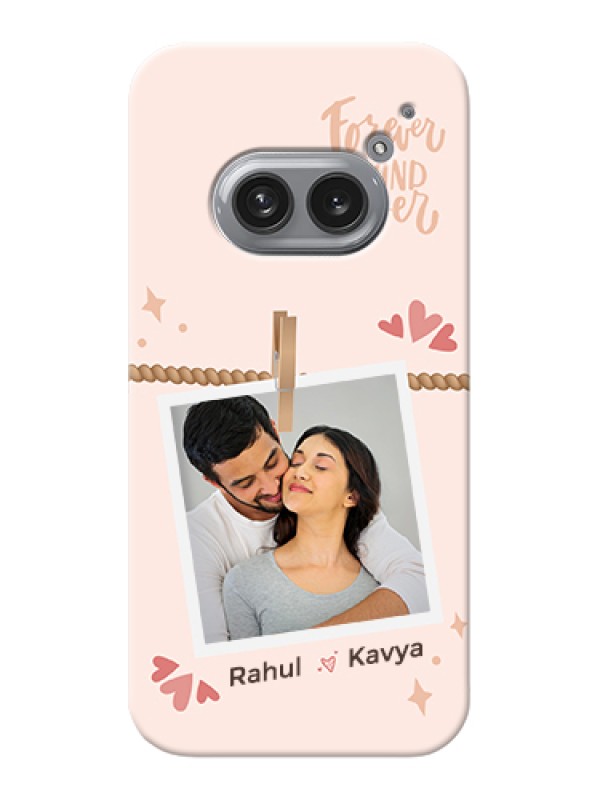 Custom Nothing Phone 2A Plus Custom Hard Phone Case - Forever And Ever Love Design