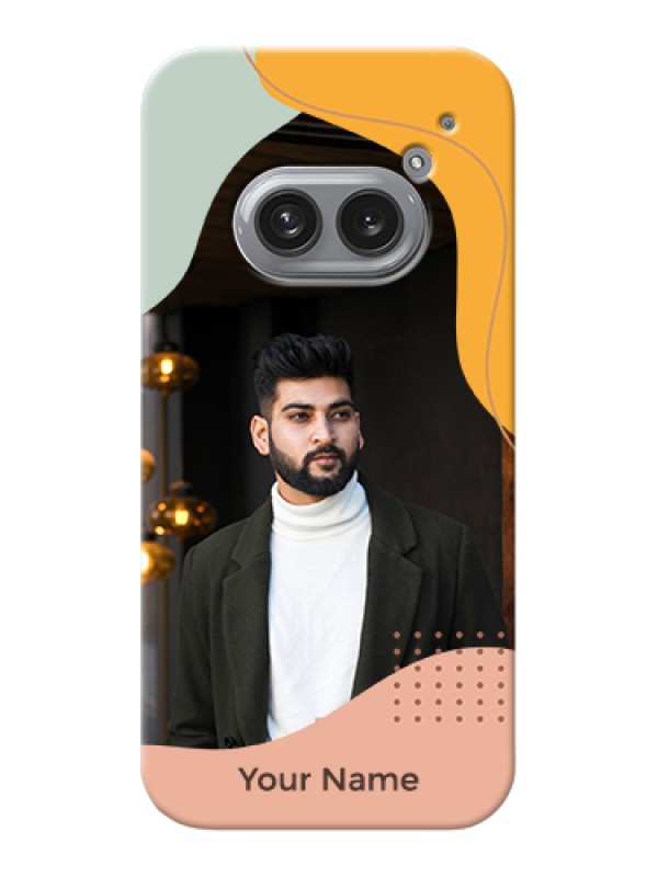 Custom Nothing Phone 2A Plus Custom Hard Phone Case - Tri - Coloured Overlay Design