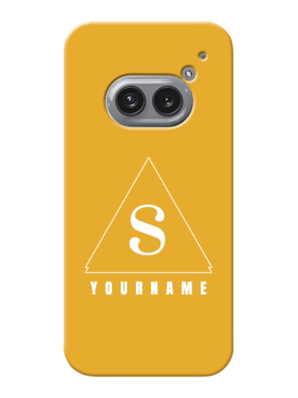 Custom Nothing Phone 2A Plus Custom Hard Phone Case - Simple Triangle Design