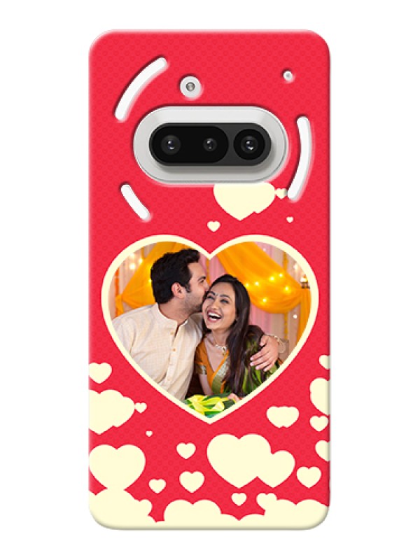 Custom Nothing Phone 3A 5G Custom Hard Phone Case - Love Symbols Phone Cover Design