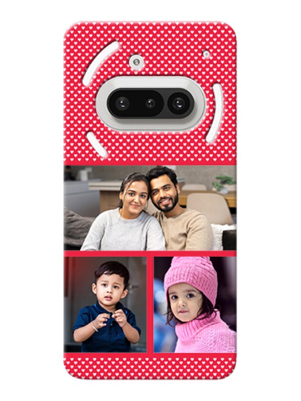 Custom Nothing Phone 3A 5G Custom Hard Phone Case - Bulk Photo Upload Design