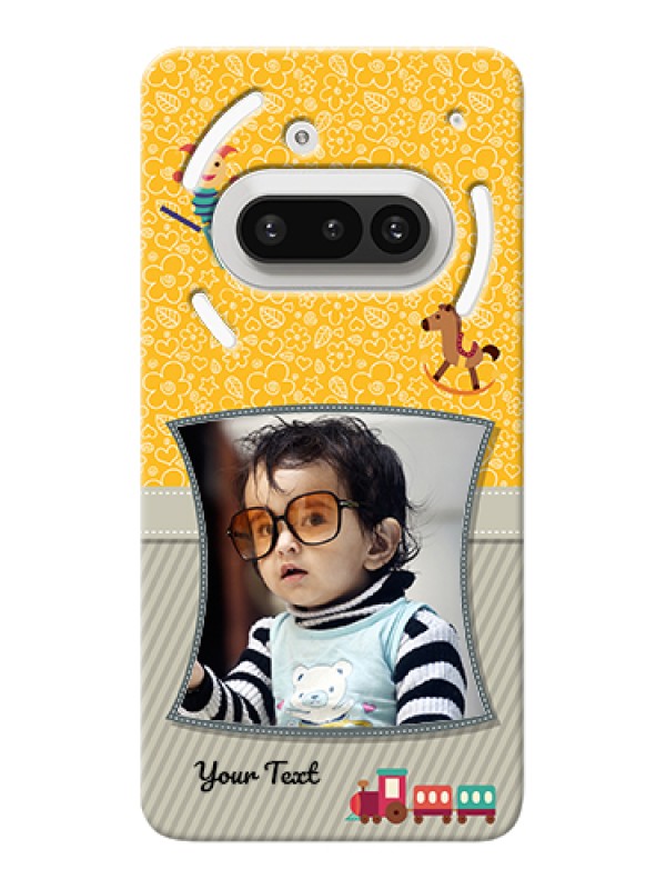 Custom Nothing Phone 3A 5G Custom Hard Phone Case - Baby Picture Upload Design