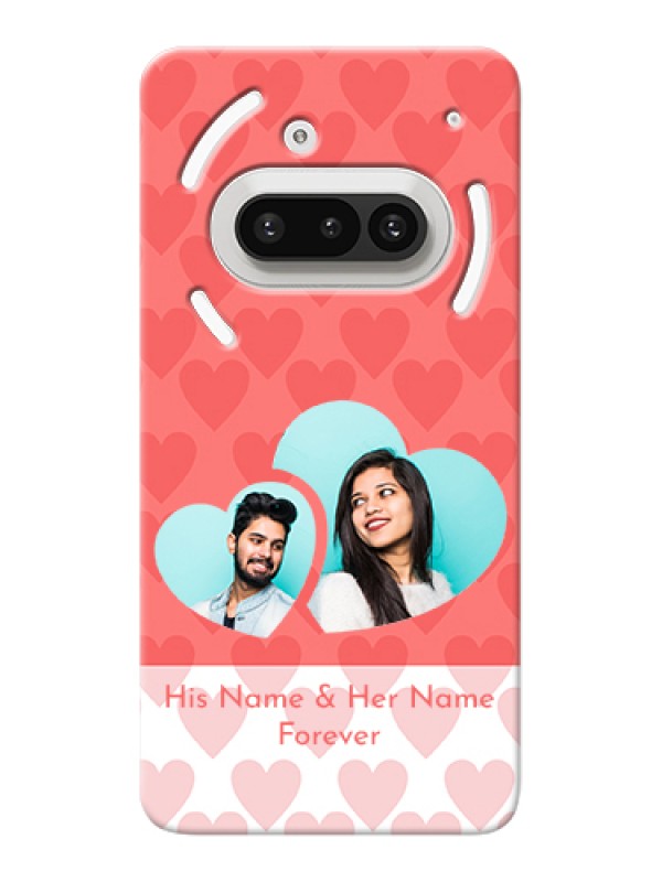 Custom Nothing Phone 3A 5G Custom Hard Phone Case - Couple Pic Upload Design