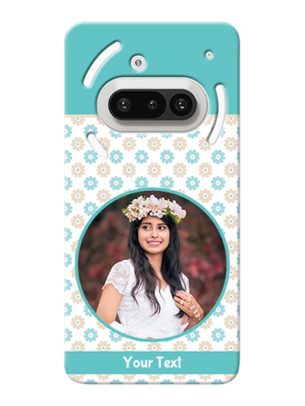 Custom Nothing Phone 3A 5G Custom Hard Phone Case - Beautiful Flowers Design