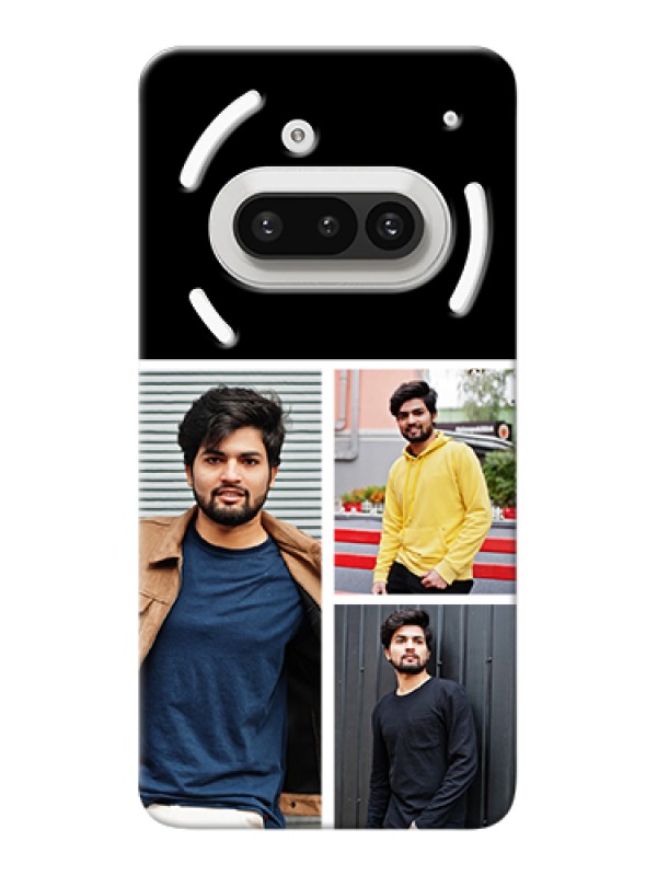 Custom Nothing Phone 3A 5G Custom Hard Phone Case - Upload Multiple Picture Design