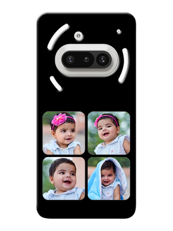 Custom Nothing Phone 3A 5G Custom Hard Phone Case - Multiple Pictures Design