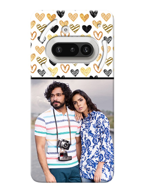 Custom Nothing Phone 3A 5G Custom Hard Phone Case - Love Symbol Design