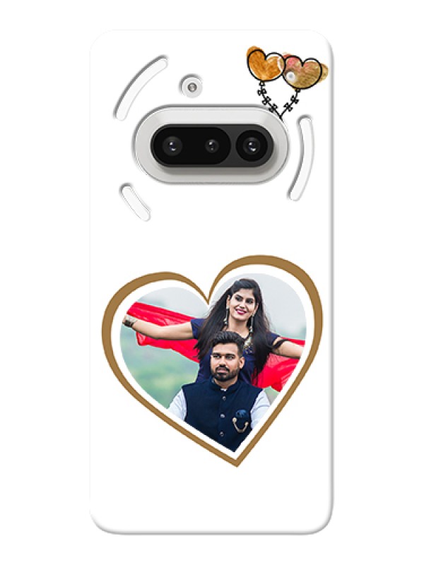 Custom Nothing Phone 3A 5G Custom Hard Phone Case - You & Me Design