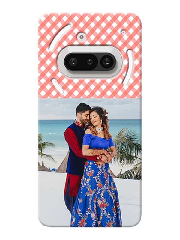 Custom Nothing Phone 3A 5G Custom Hard Phone Case - Pink Pattern Design