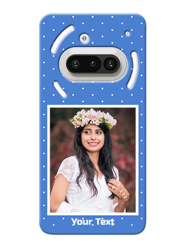 Custom Nothing Phone 3A 5G Custom Hard Phone Case - Polka Dots Design