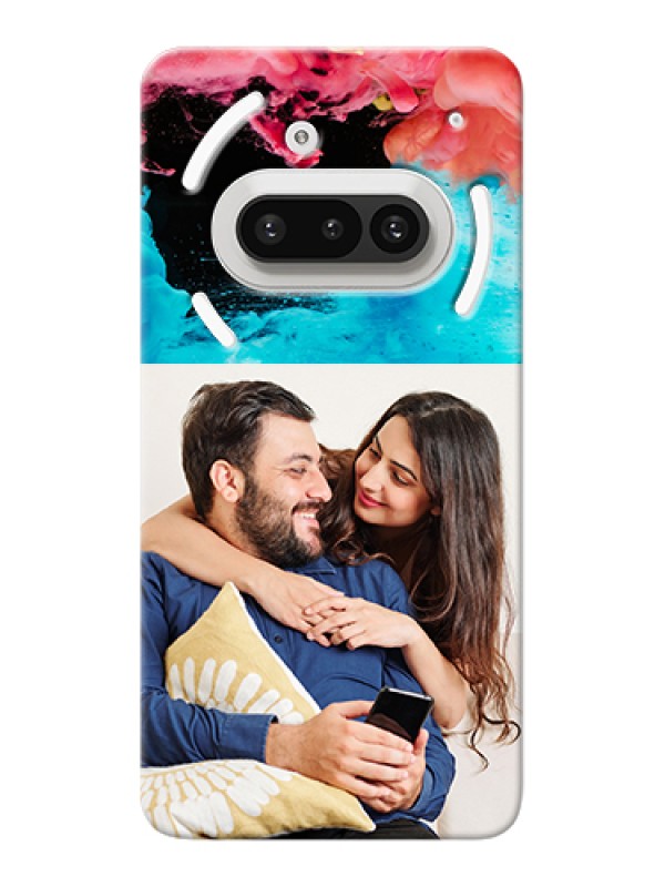 Custom Nothing Phone 3A 5G Custom Hard Phone Case - Quote With Acrylic Painting Design