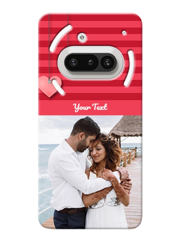Custom Nothing Phone 3A 5G Custom Hard Phone Case - Valentines Day Design