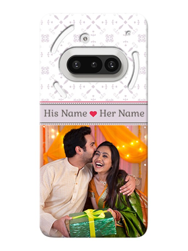 Custom Nothing Phone 3A 5G Custom Hard Phone Case - With Photo And Ethnic Design