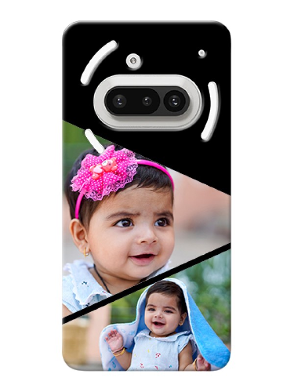 Custom Nothing Phone 3A 5G Custom Hard Phone Case - Semi Cut Design