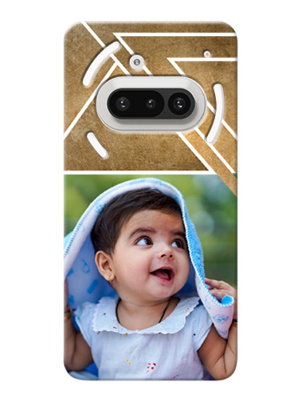 Custom Nothing Phone 3A 5G Custom Hard Phone Case - Gradient Abstract Texture Design