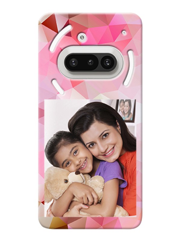 Custom Nothing Phone 3A 5G Custom Hard Phone Case - Abstract Triangle Design