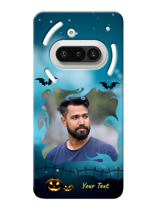 Custom Nothing Phone 3A 5G Custom Hard Phone Case - Halloween Frame Design