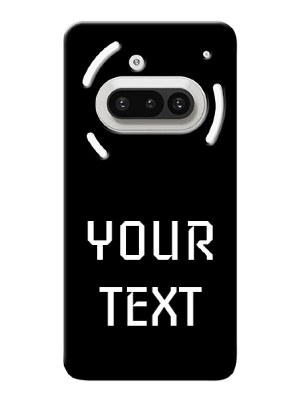 Custom Nothing Phone 3A 5G Custom Hard Phone Case - Your Name Design
