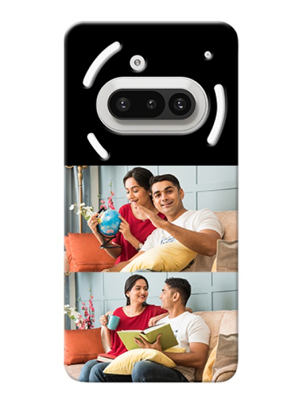 Custom Nothing Phone 3A 5G Custom Hard Phone Case - 2 Images Design