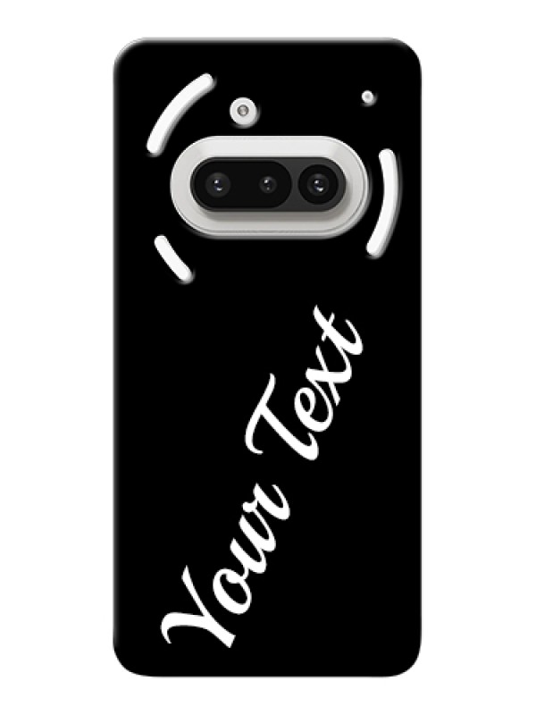 Custom Nothing Phone 3A 5G Custom Hard Phone Case - With Your Name Design