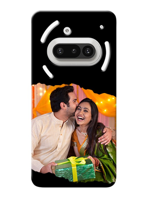 Custom Nothing Phone 3A 5G Custom Hard Phone Case - Tear - Off Design