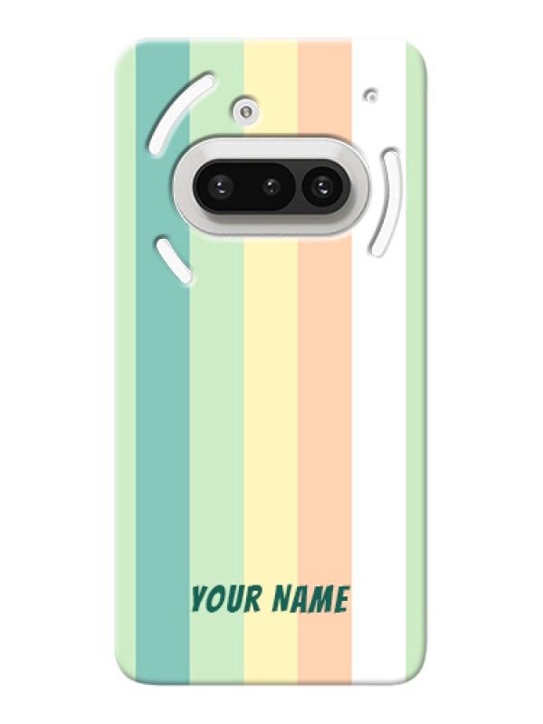 Custom Nothing Phone 3A 5G Custom Hard Phone Case - Multi - Colour Stripes Design