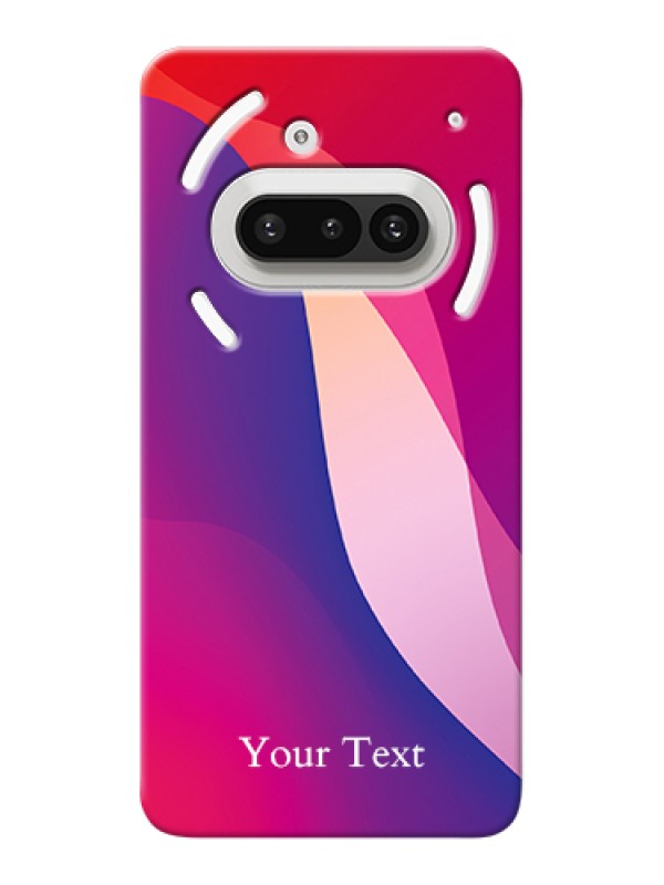 Custom Nothing Phone 3A 5G Custom Hard Phone Case - Digital Abstract Overlap Design