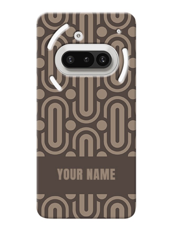 Custom Nothing Phone 3A 5G Custom Hard Phone Case - Captivating Zero Pattern Design