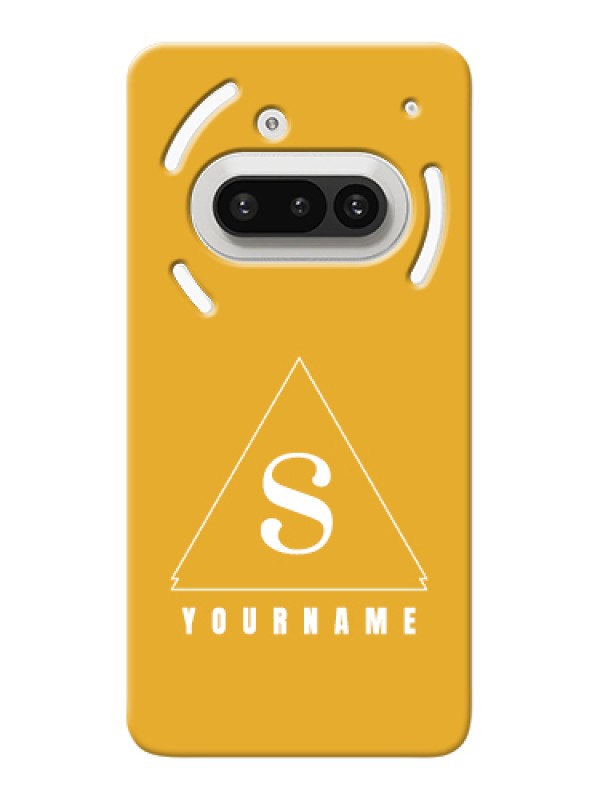 Custom Nothing Phone 3A 5G Custom Hard Phone Case - Simple Triangle Design
