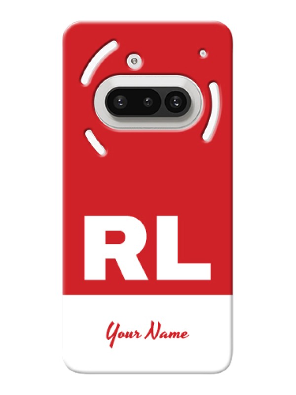 Custom Nothing Phone 3A 5G Custom Hard Phone Case - Dual Tone Custom Text Design