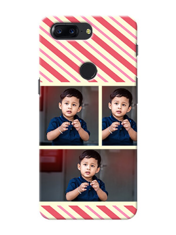 Custom One Plus 5T Multiple Picture Upload Mobile Case Design