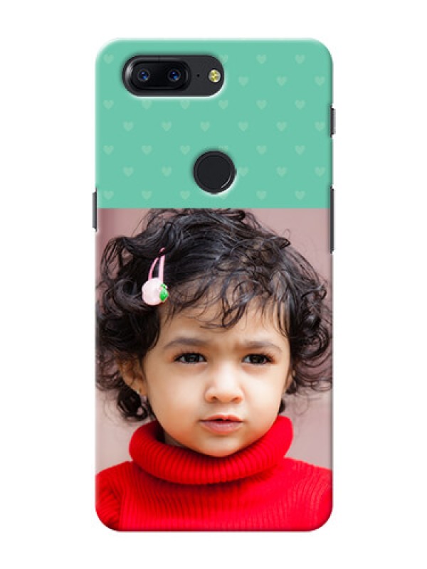 Custom One Plus 5T Lovers Picture Upload Mobile Cover Design
