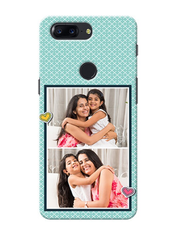 Custom One Plus 5T 2 image holder with pattern Design