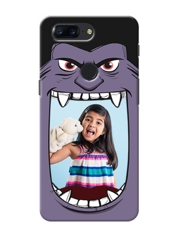 Custom One Plus 5T angry monster backcase Design