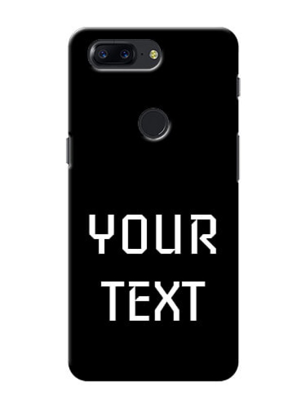 Custom One Plus 5T Your Name on Phone Case