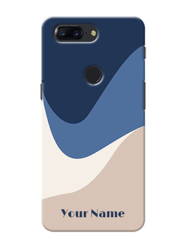 Custom OnePlus 5T Back Covers: Abstract Drip Art Design