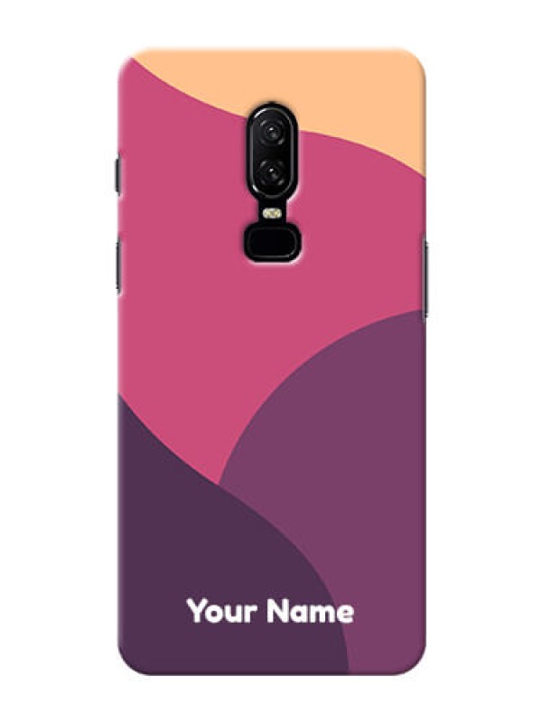 Custom OnePlus 6 Custom Phone Covers: Mixed Multi-colour abstract art Design