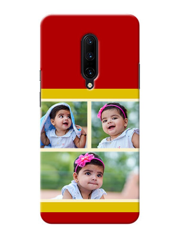 Custom OnePlus 7 Pro mobile phone cases: Multiple Pic Upload Design