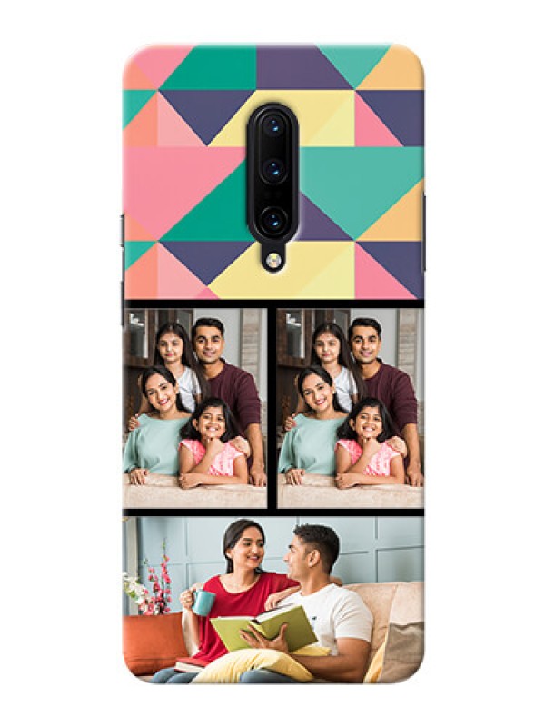Custom OnePlus 7 Pro personalised phone covers: Bulk Pic Upload Design