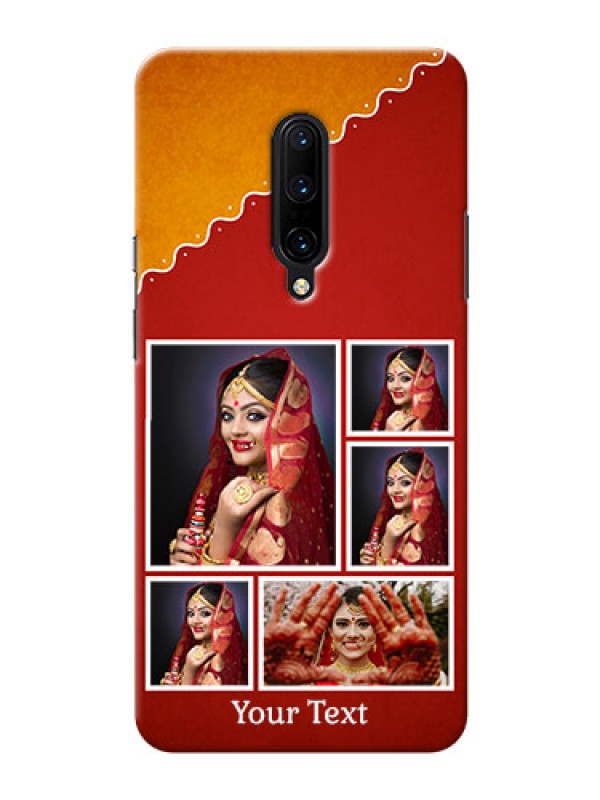 Custom OnePlus 7 Pro customized phone cases: Wedding Pic Upload Design