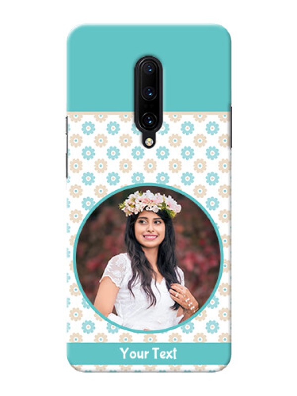 Custom OnePlus 7 Pro Custom Mobile Back Covers: Beautiful Flowers Design