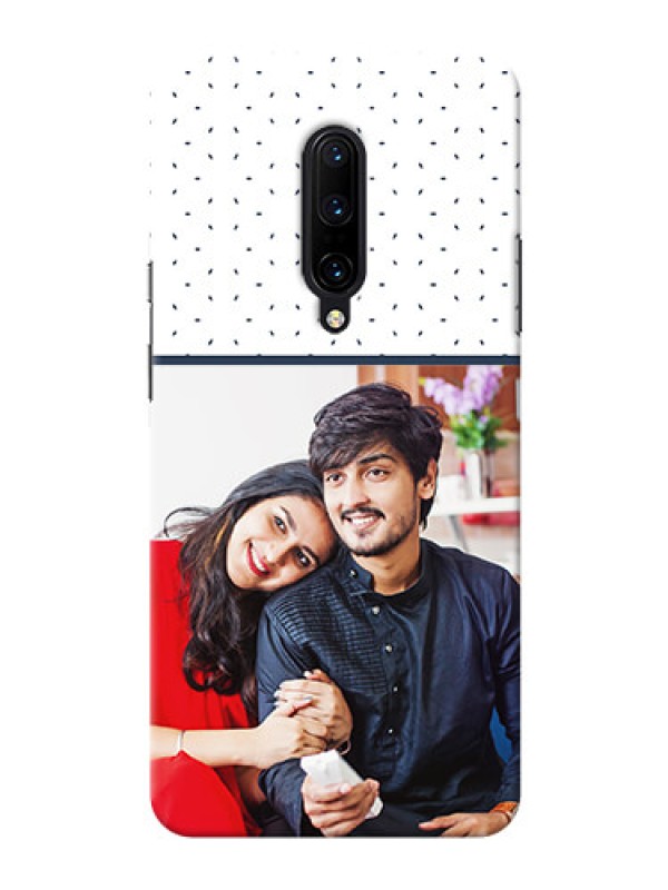 Custom OnePlus 7 Pro Personalized Phone Cases: Premium Dot Design