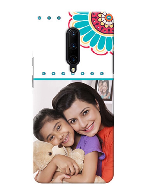 Custom OnePlus 7 Pro custom mobile phone cases: Flower Design