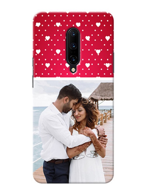 Custom OnePlus 7 Pro custom back covers: Hearts Mobile Case Design