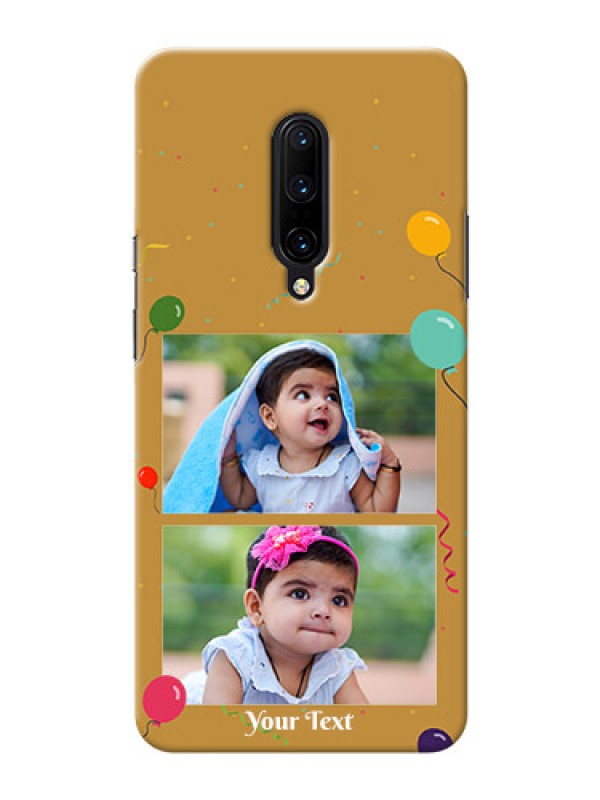 Custom OnePlus 7 Pro Phone Covers: Image Holder with Birthday Celebrations Design