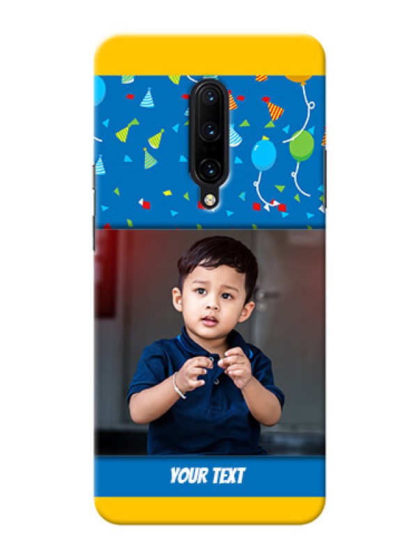 Custom OnePlus 7 Pro Mobile Back Covers Online: Birthday Wishes Design